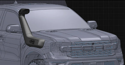 Snorkel Ford RAPTOR 2023+ | 3.0L V6 Essence | Safari 4x4 Armax sur Xperts4x4 Accessoires 4x4 Off-Road