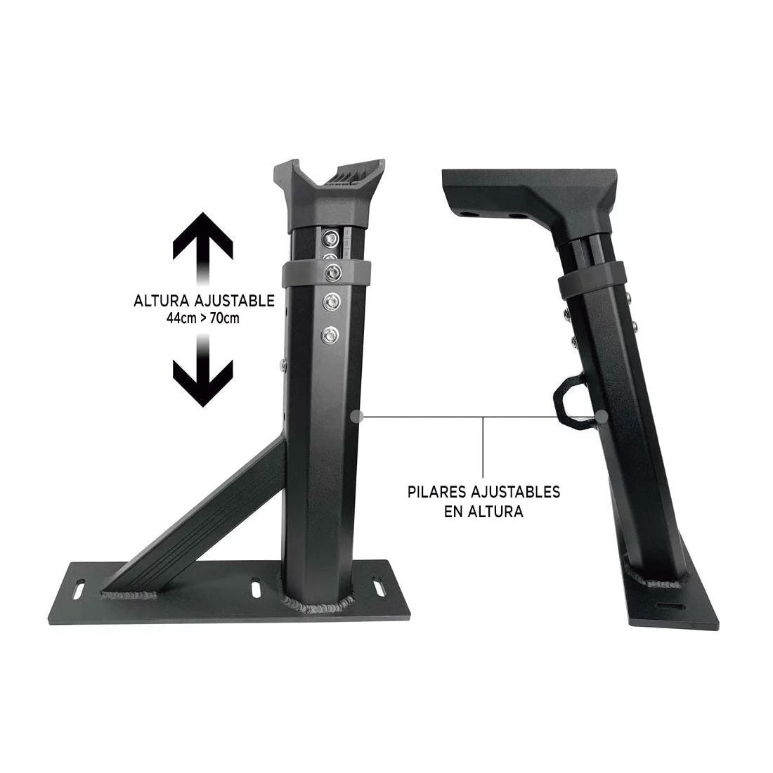 Bed Rack Universel Aluminium Pickup | BULLFACE sur Xperts4x4 Accessoires 4x4 Off-Road