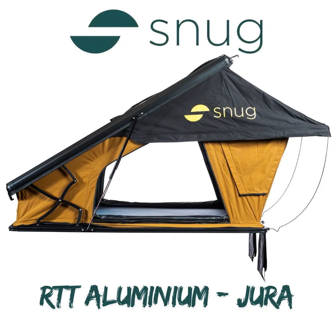Tente de Toit Aluminium Snug Jura | Ouverture Rapide & Confort sur Xperts4x4 Accessoires 4x4 Off-Road
