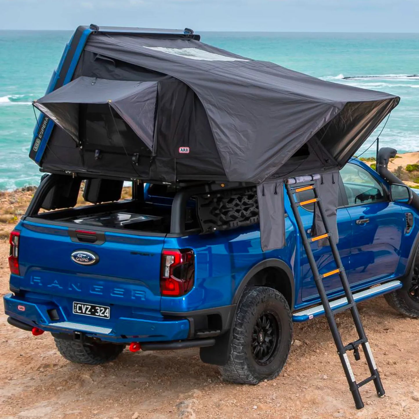 Tente de Toit ARB Esperance V2 - Coque Rigide ABS sur Xperts4x4 Accessoires 4x4 Off-Road