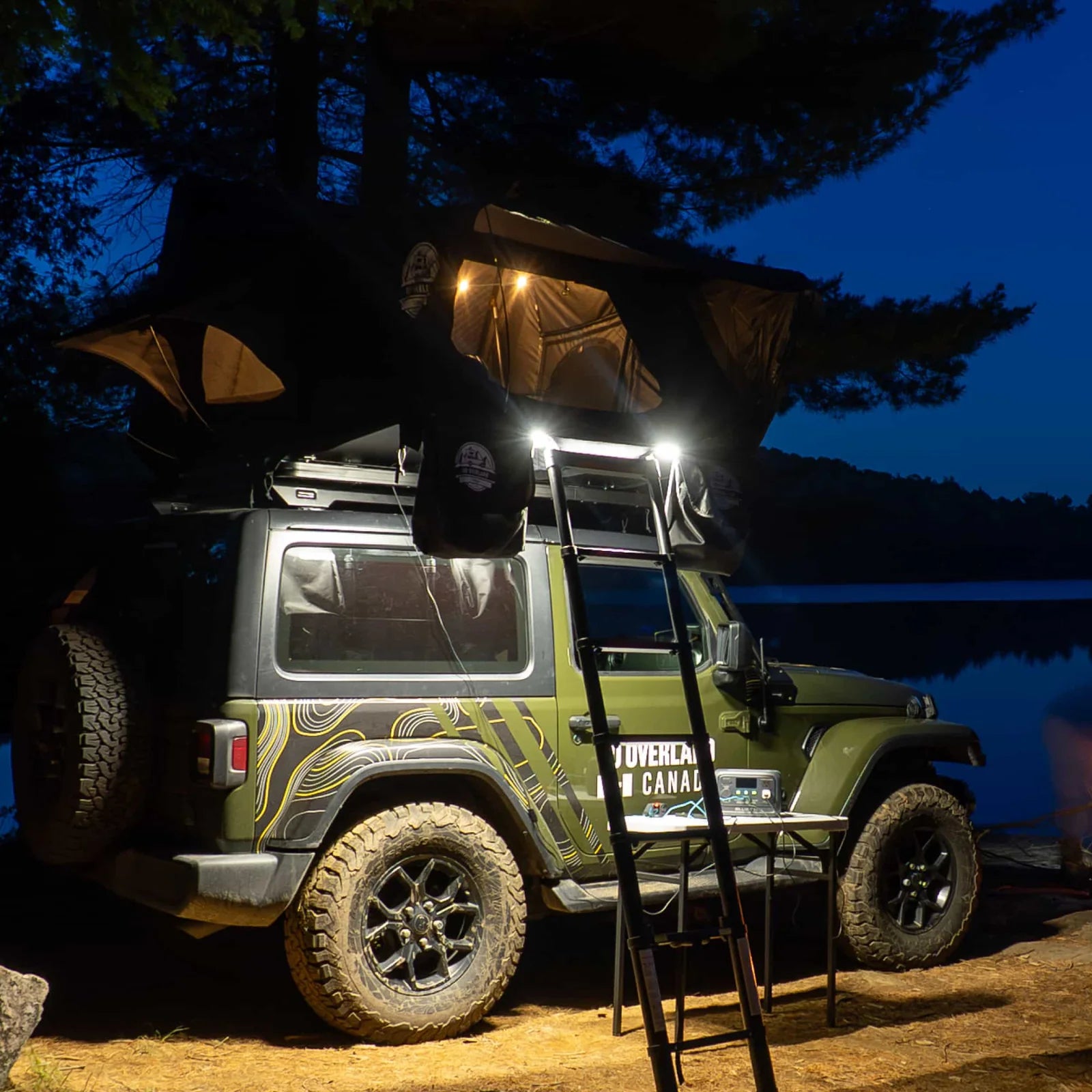 Tente de Toit Expedition M – GO Overland Canada (2-3 Places) sur Xperts4x4 Accessoires 4x4 Off-Road