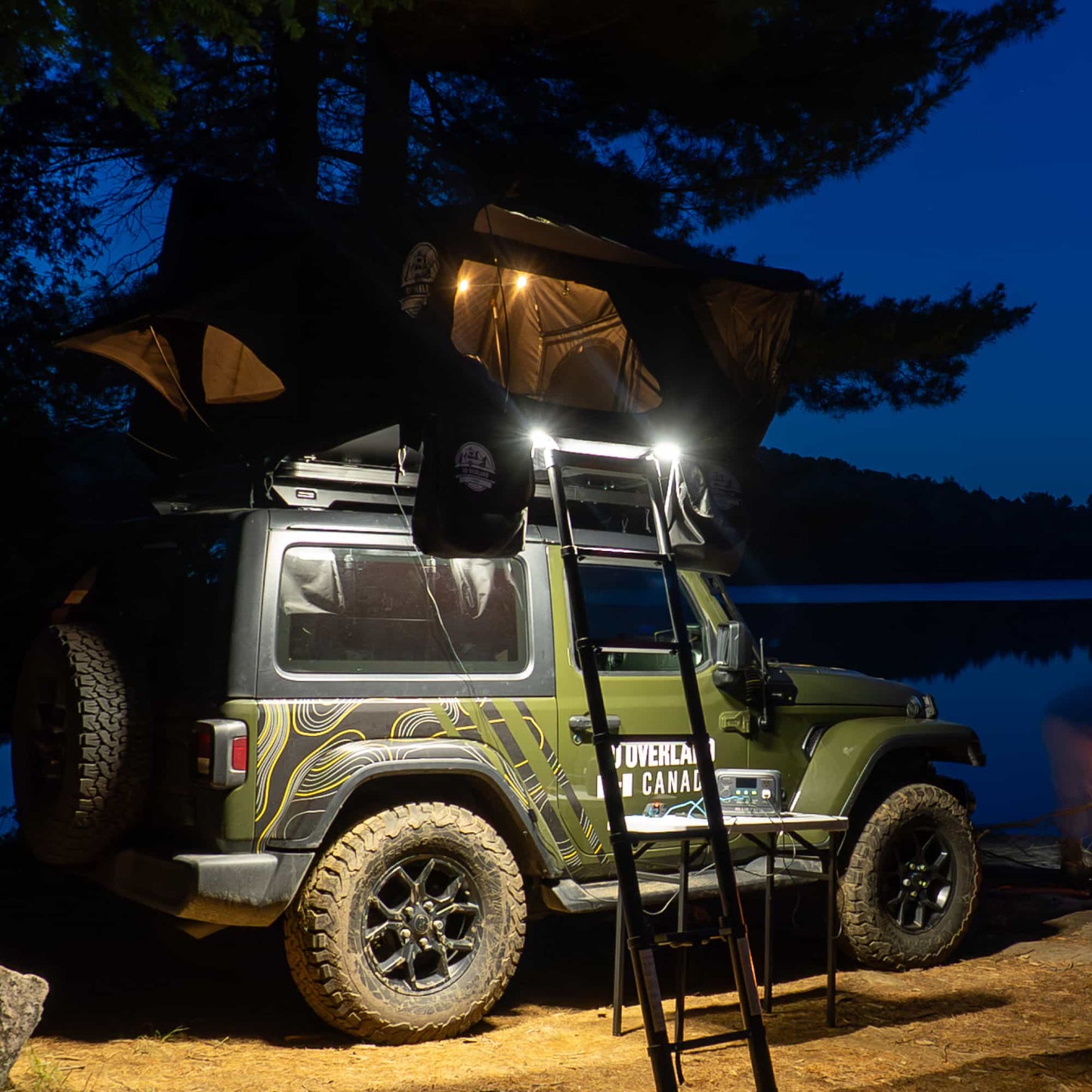 Tente de Toit Expedition M – GO Overland Canada (2-3 Places) sur Xperts4x4 Accessoires 4x4 Off-Road