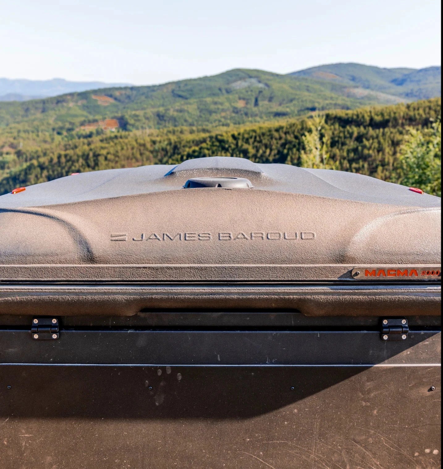 Tente de toit James Baroud ODYSSEY Frontier M - Édition Limitée Magma sur Xperts4x4 Accessoires 4x4 Off-Road