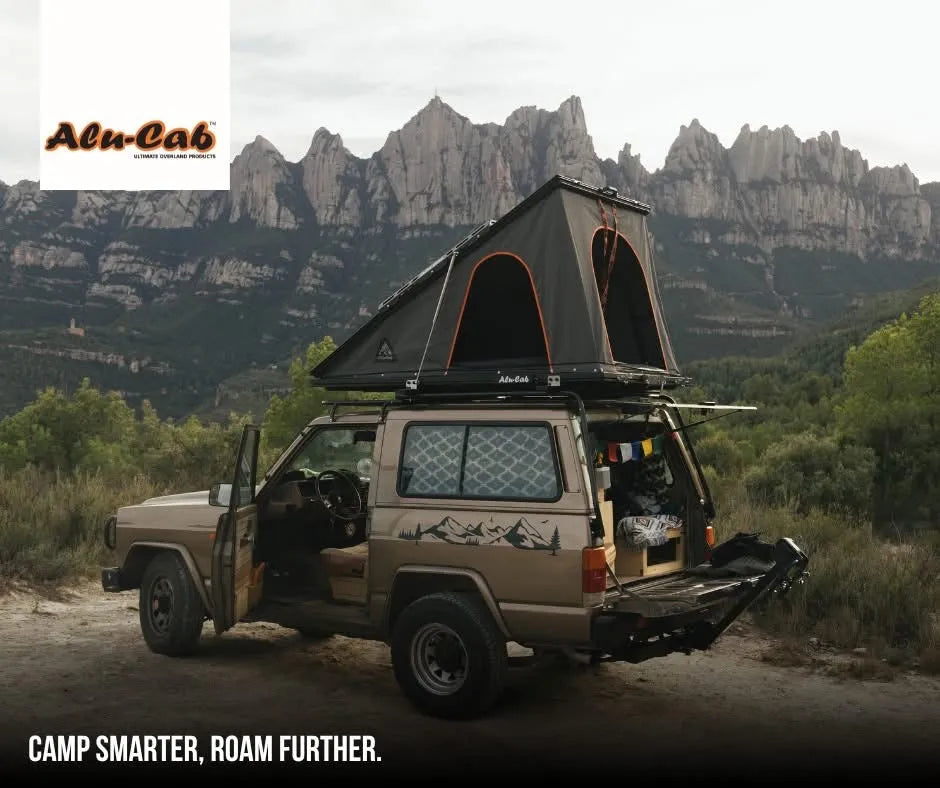 Tente de toit LT-50 Lightweight Alu-Cab | Aluminium sur Xperts4x4 Accessoires 4x4 Off-Road