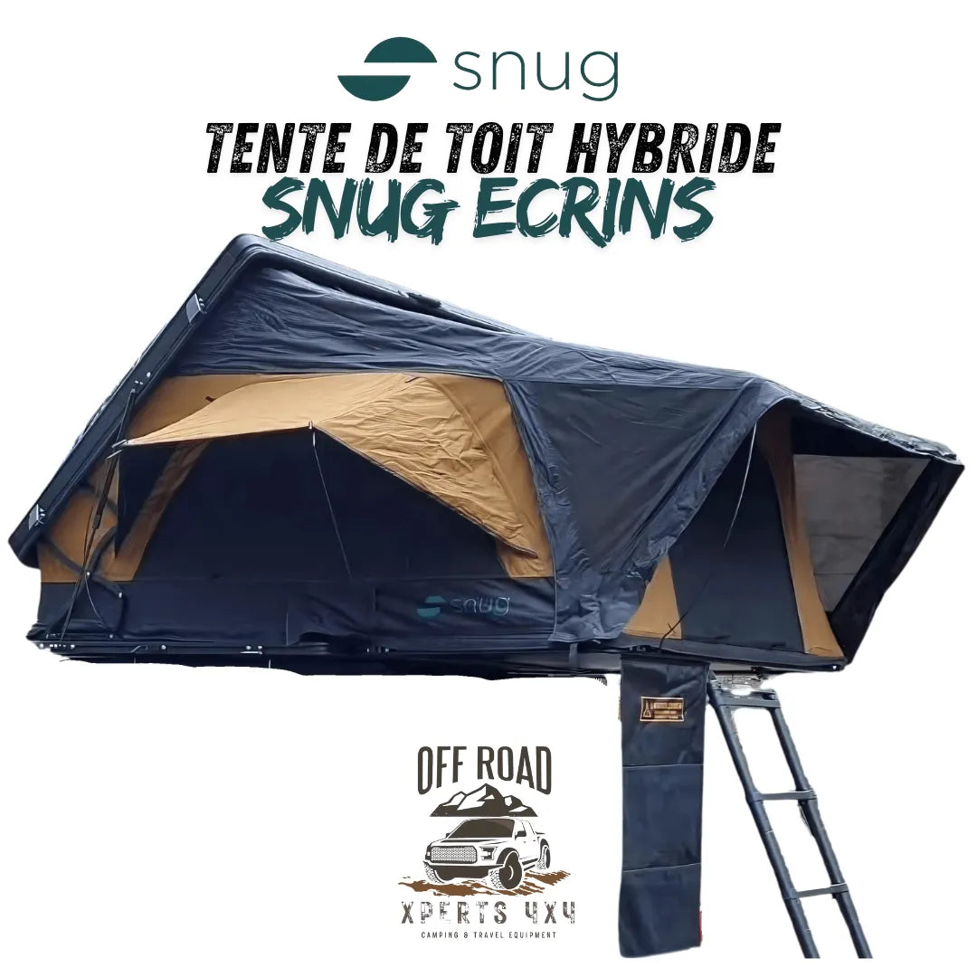 Tente de Toit Rigide Hybride SNUG ECRINS - 4x4 Offroad sur Xperts4x4 Accessoires 4x4 Off-Road