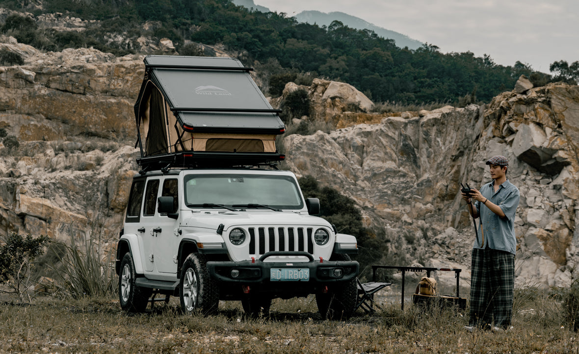 Tente de Toit WildLand | Bush Cruiser 120 V2 | 2 Places sur Xperts4x4 Accessoires 4x4 Off-Road