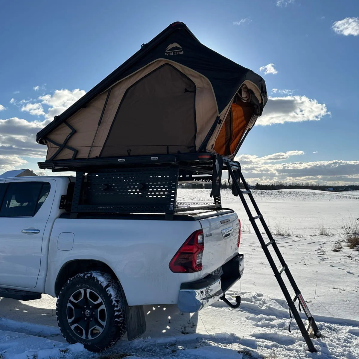 Tente de Toit WildLand | Bush Cruiser 140 V2 | 3 Places sur Xperts4x4 Accessoires 4x4 Off-Road