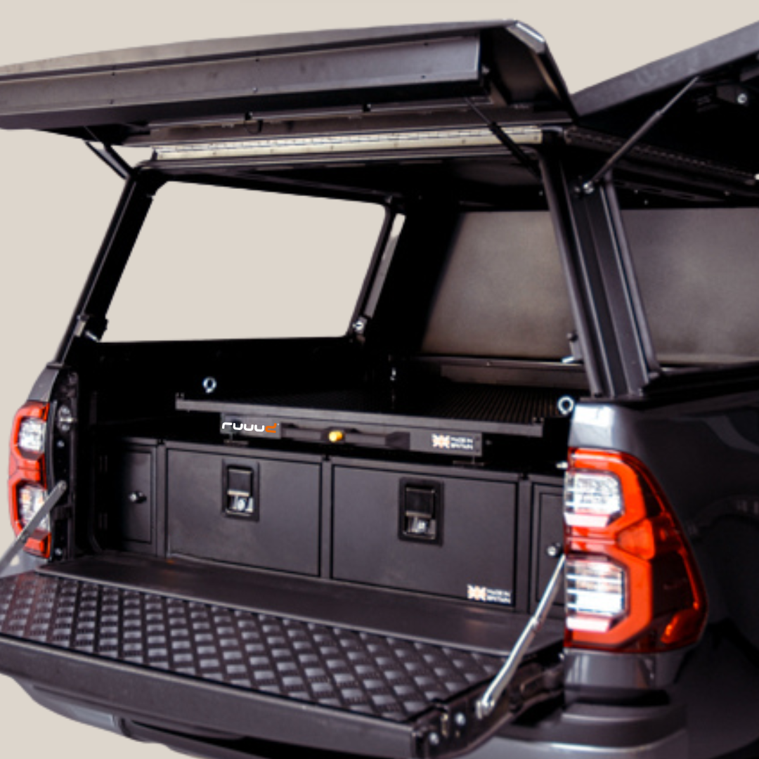 Plateau Coulissant RUUUD pour Tiroirs Amarok/Ranger 2023+ NEXT GEN sur Xperts4x4 Accessoires 4x4 Off-Road