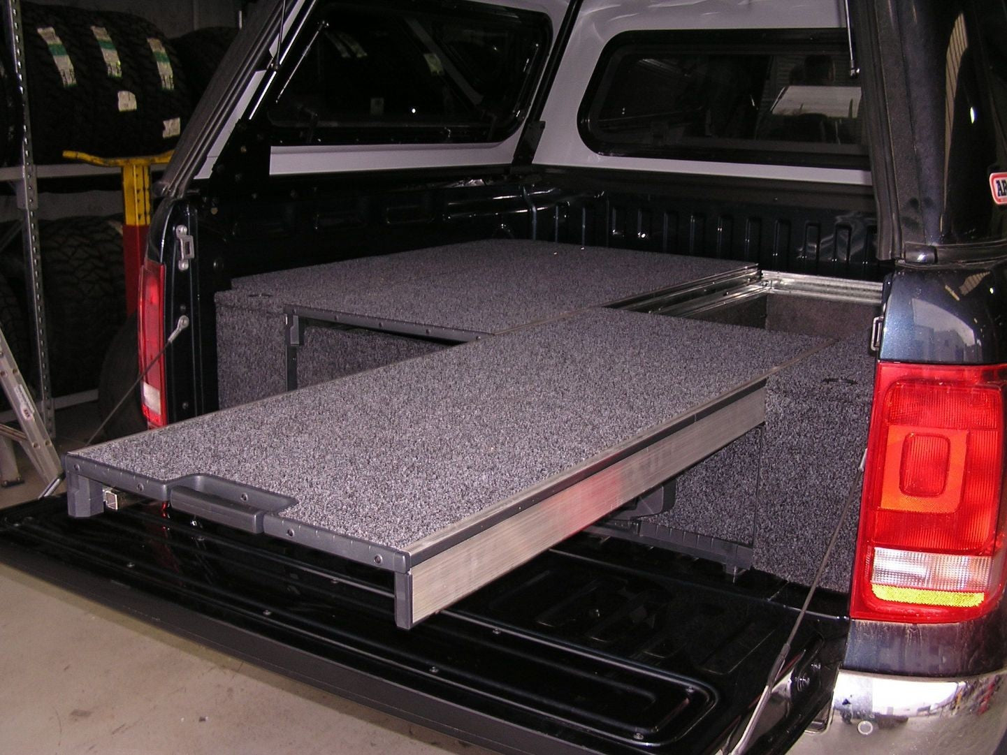 Tiroir ARB 1730x500x320 avec Plateau Coulissant | Vendu à l'unité | Pickup Extra-Cab sur Xperts4x4 Accessoires 4x4 Off-Road