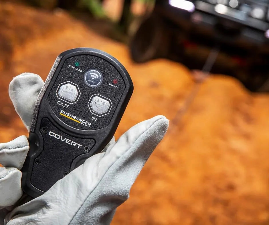 Treuil COVERT 10S Bushranger | 12V | 4536 KG | Synthetique sur Xperts4x4 Accessoires 4x4 Off-Road