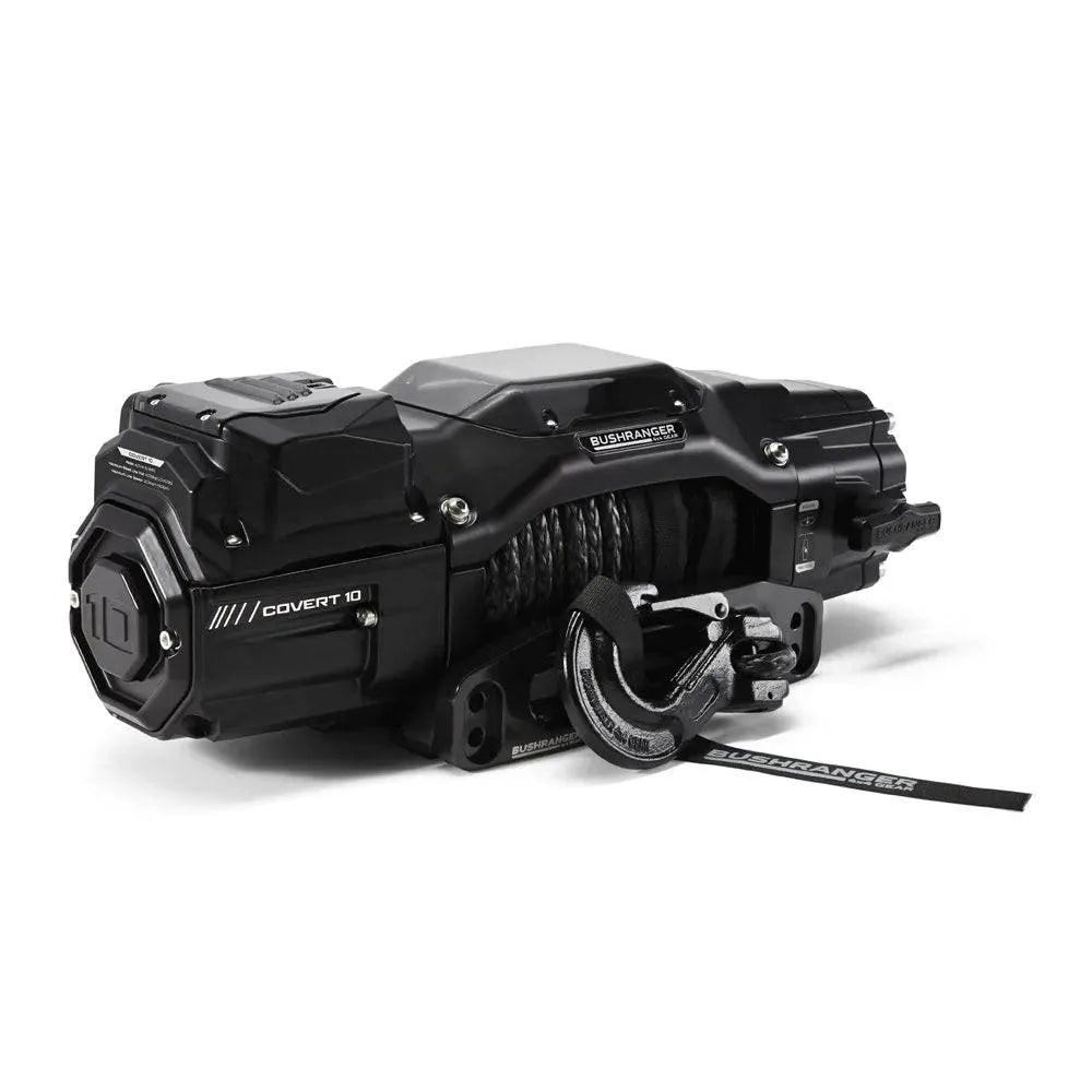 Treuil COVERT 10S Bushranger | 12V | 4536 KG | Synthetique sur Xperts4x4 Accessoires 4x4 Off-Road