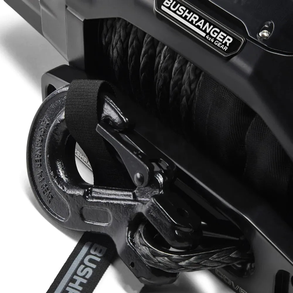 Treuil COVERT 10S Bushranger | 12V | 4536 KG | Synthetique sur Xperts4x4 Accessoires 4x4 Off-Road