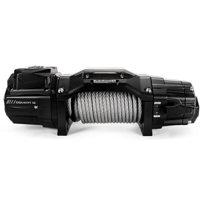 Treuil COVERT 12 Bushranger | 12V | 5443 KG | Cable Acier sur Xperts4x4 Accessoires 4x4 Off-Road