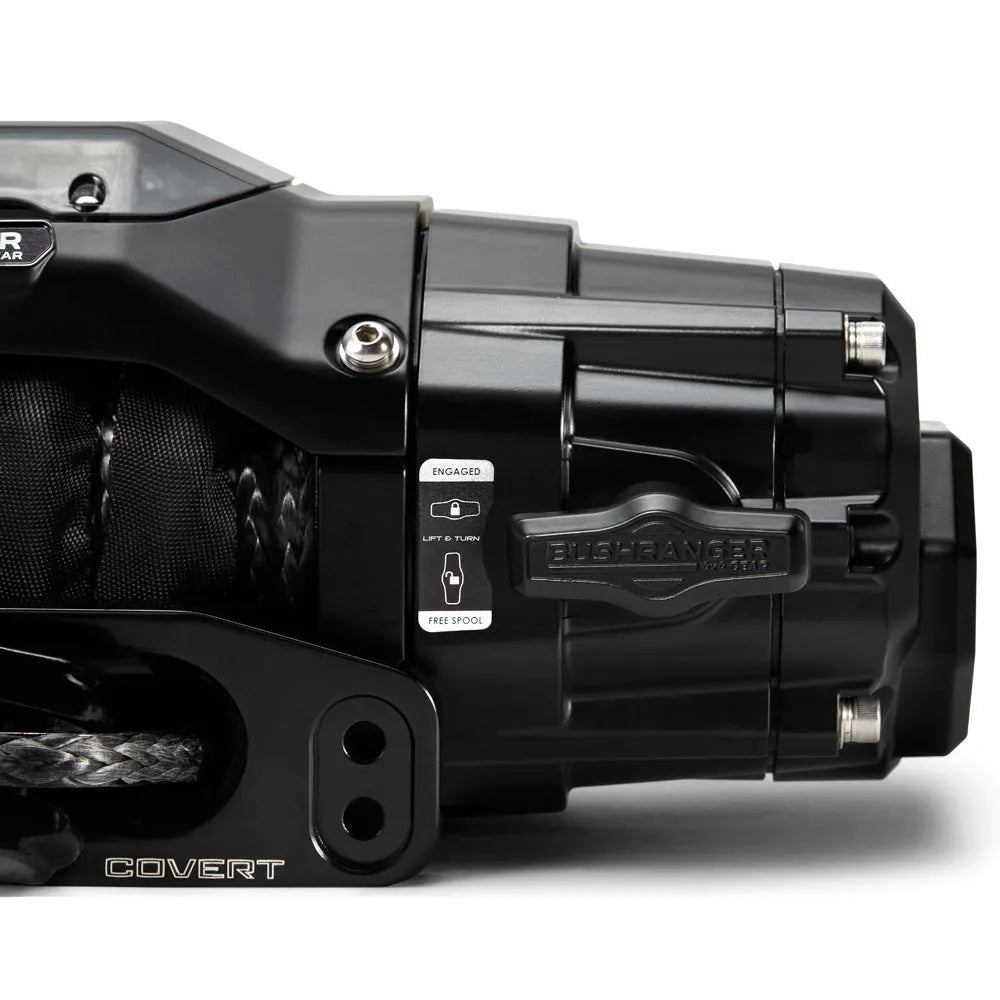 Treuil COVERT 12S Bushranger | 12V | 5443 KG | Synthetique sur Xperts4x4 Accessoires 4x4 Off-Road