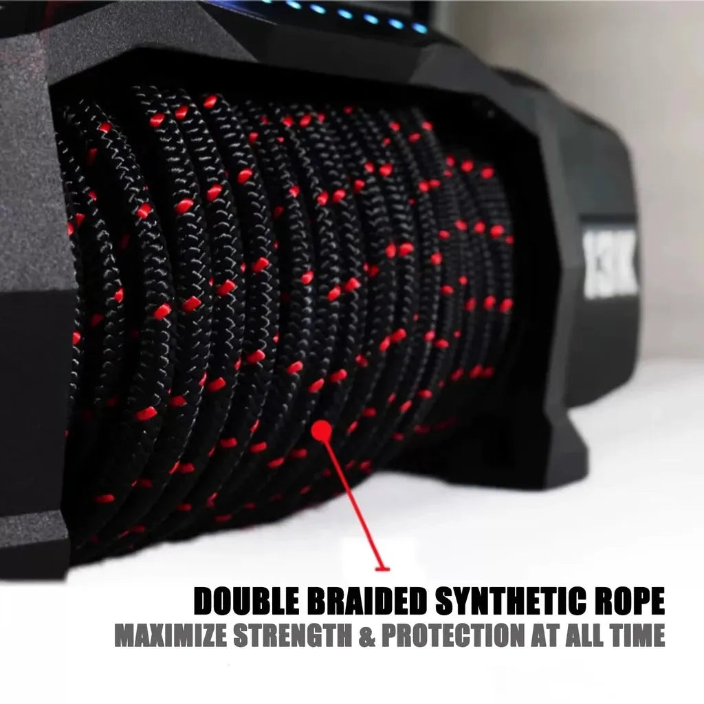 Treuil T-MAX EWI13000S TITAN FORCE VIEW | 5.9T | Câble Synthétique | 12V sur Xperts4x4 Accessoires 4x4 Off-Road