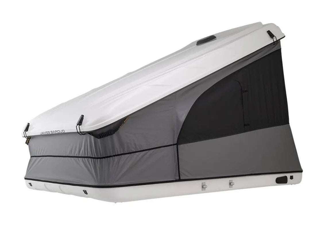 Tente de toit Space EVO S/M/XL - James Baroud - ouverture portefeuille sur Xperts4x4 Accessoires 4x4 Off-Road